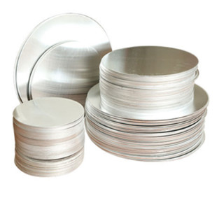 Mill Finish 1060 Alloy Aluminum Circles Discs Silvery Rate