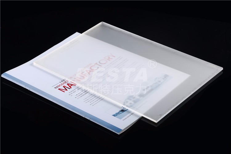 Customized Office Acrylic Partition Panels Kitchen Acrylic Laminate Sheet UL94V2