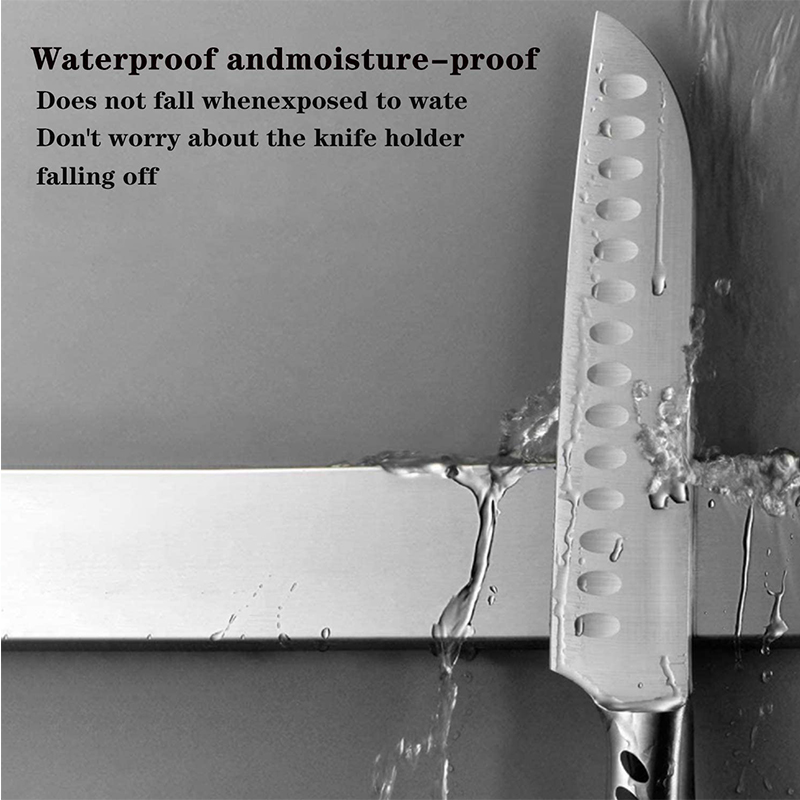 Say Goodbye to Cluttered Countertops Self Adhesive Knife Magnet for E-commerce Stores