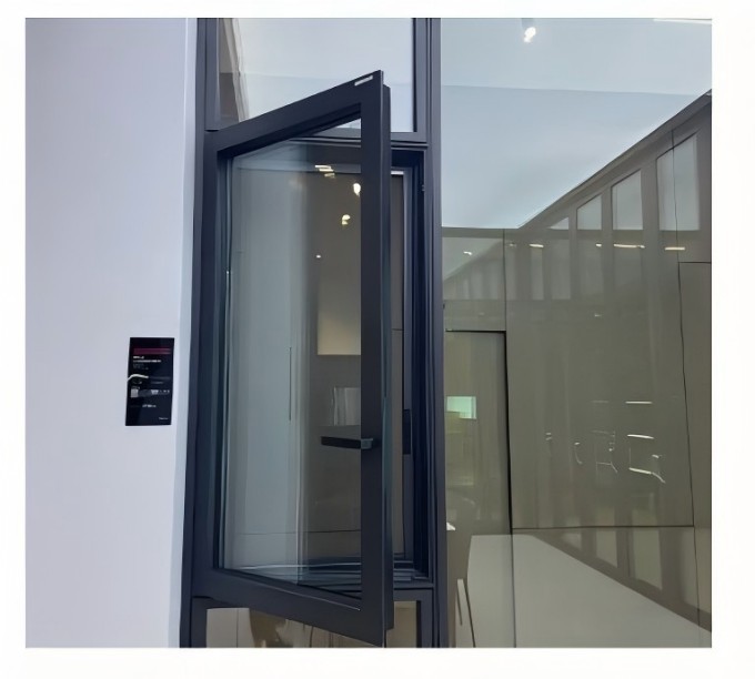 Thermal Break Aluminum Casement Window Fan for Residential Projects