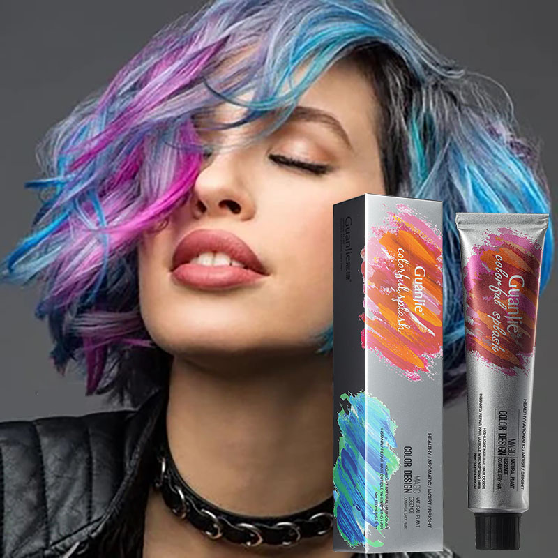 Non Allergic Ammonia Free Natural Hair Color Cream 68 Colors