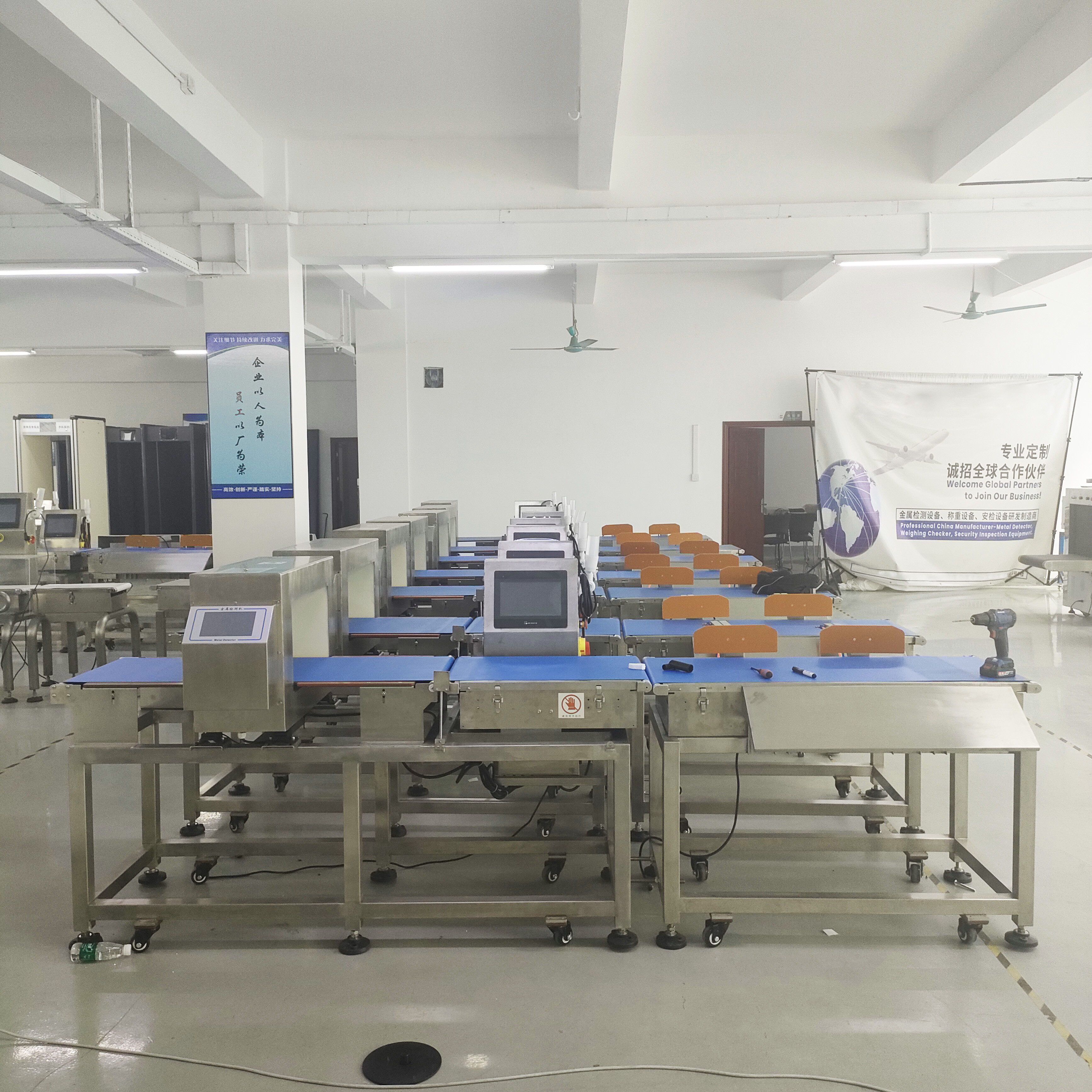 High Speed And Combo Metal Detector Checkweigher With Rejector Bottle