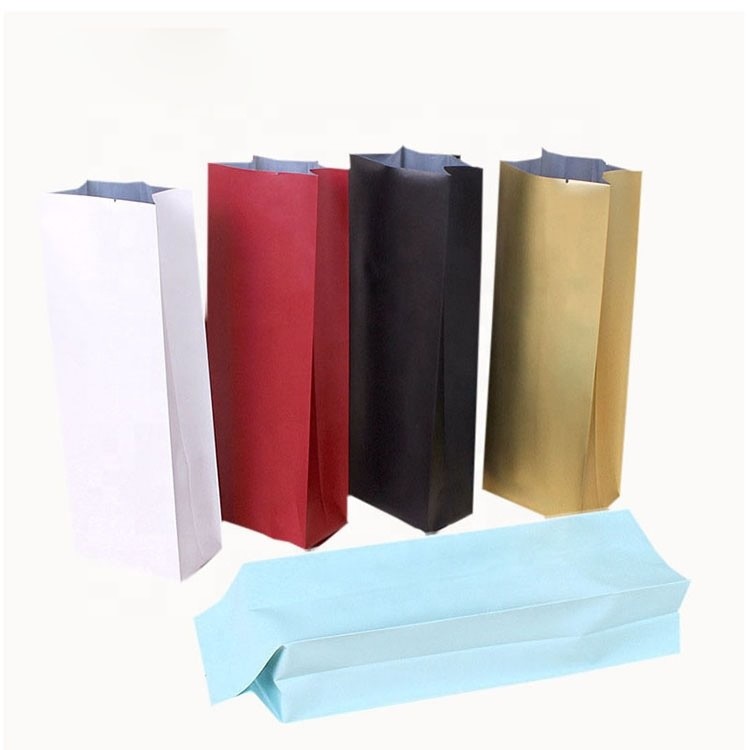1kg Stand Up Coffee Bag Flat Bottom Zipper Pouch Dry Food Pet Snacks