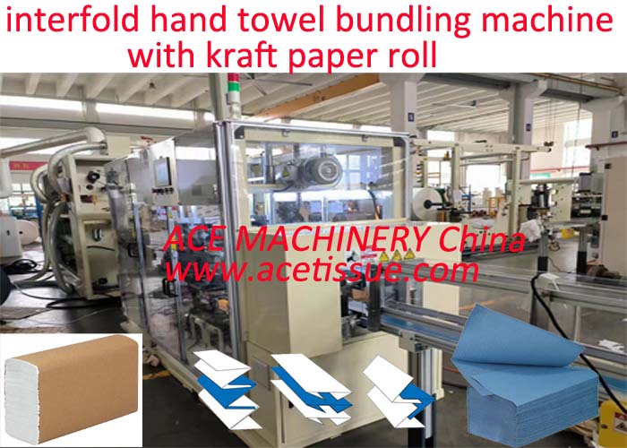 Automatic Z Fold Paper Towel Sleeve Bundle Machine