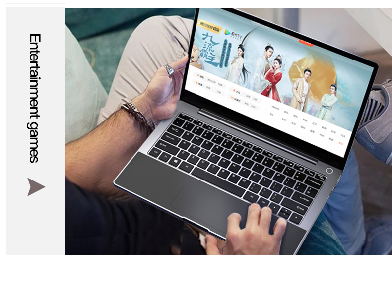 8G RAM 512GB SSD Ultra Thin Gaming Laptop 14 Inch Core I5 10210U CPU
