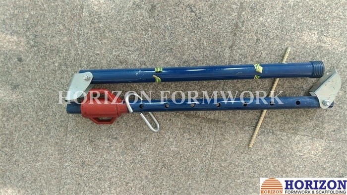 Telescoping Push and Pull Props for Supporing Wall Formwork and Prefab Elements