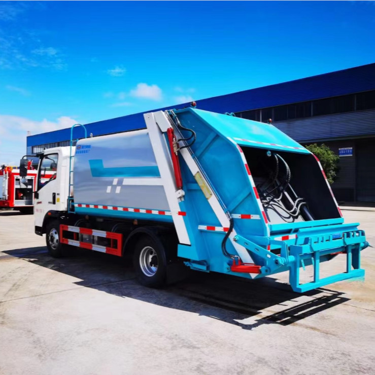 141hp 4x2 Compactor Garbage Truck For Sanitation Services