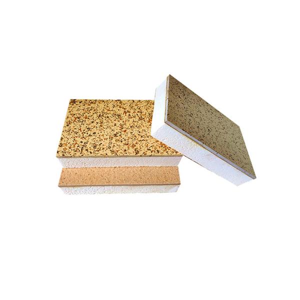 Self Installation Insulated Polyurethane Panels , Lamellar Composite Board