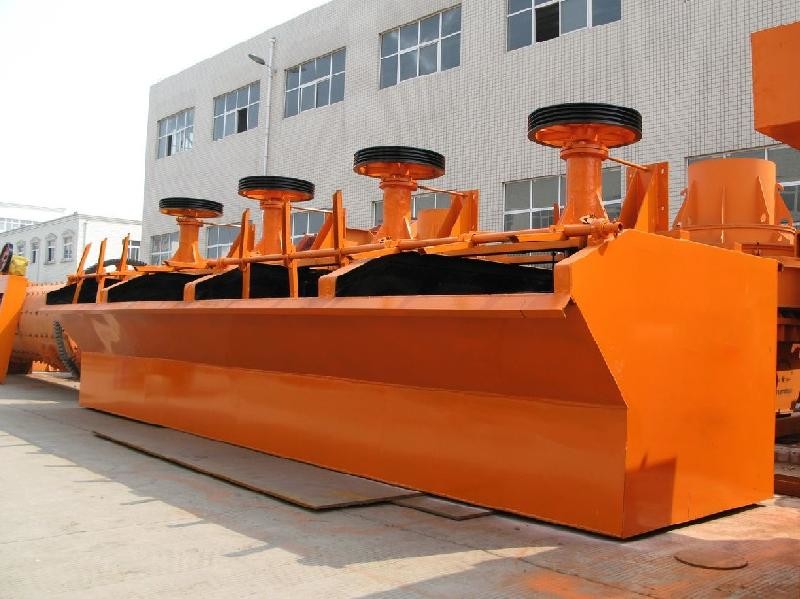 Gold Ore Beneficiation Plant Flotation Machine Easy Adjustable Reasonable Structure