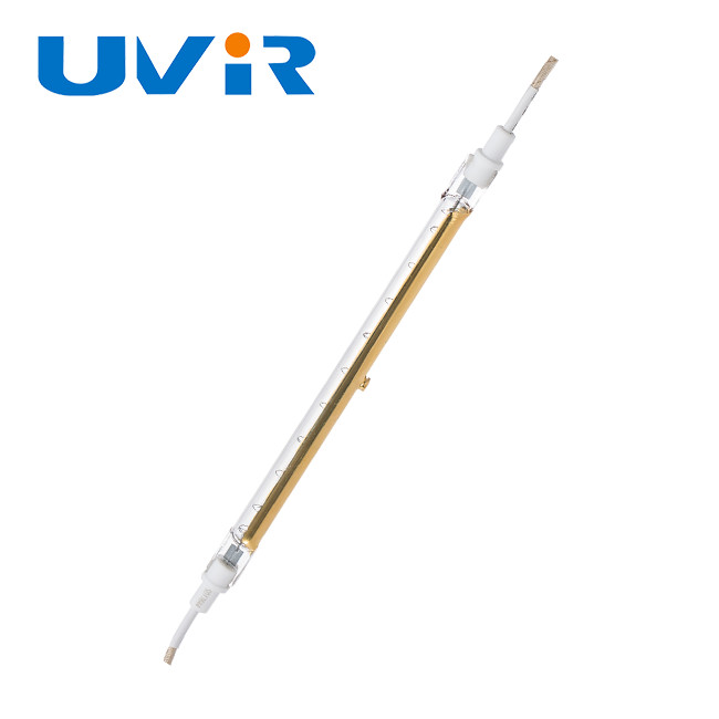 Gold Coating Quartz Heating Lamps RS Base for Heating applications