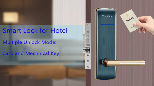 RFID M1 Card Hotel Electronic Locks MF1 Ic Card Door Lock