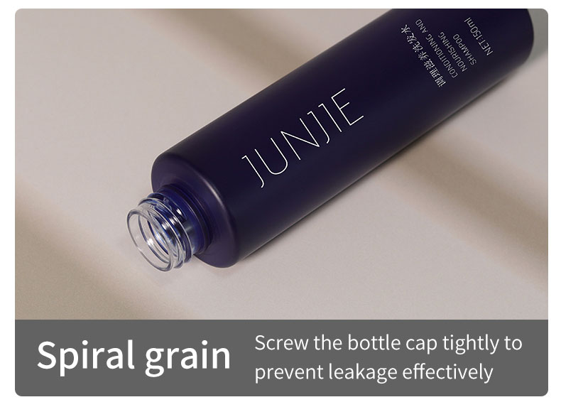 Cosmetic Eye Cream Pump Bottle Cylindrical Pet Bottles 150ml With Screen Printing Surface Handling