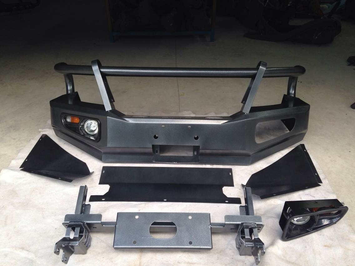 Land Cruiser 200 Truck Bull Bar 4x4 Steel Heavy Front Bumper Grille Guard