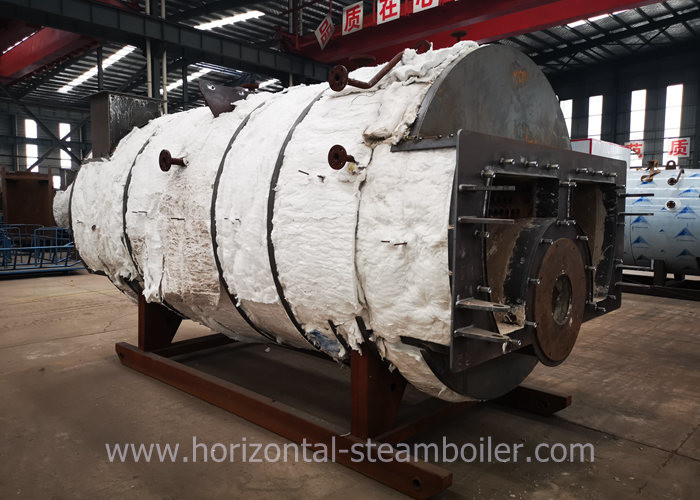 Fire Tube 3 Pass Industrial Natural Gas Steam Boiler For Food Industry Low Pressure