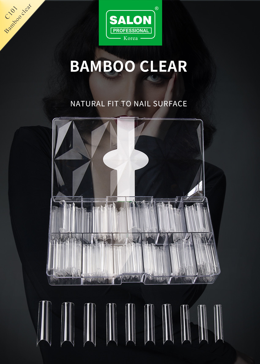 Half Cover Acrylic False Nail 12 Sizes With Bags For Nails Extension