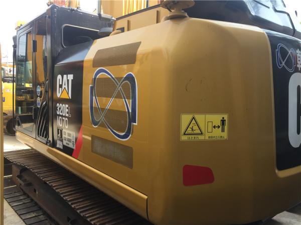 24T weight Used Crawler Excavator Caterpillar 320EL C6.6 engine with Original