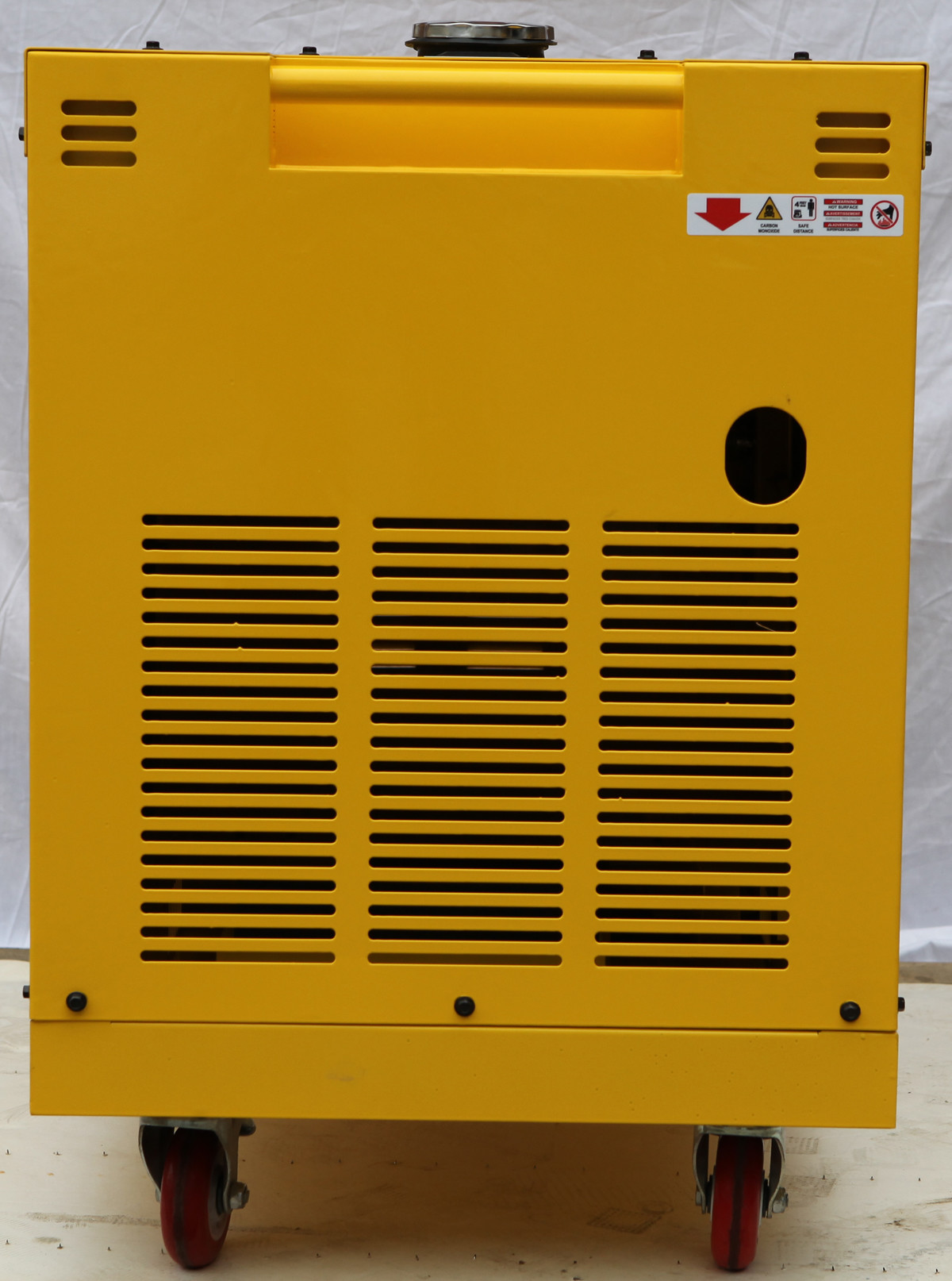 Portable Silent 170A Diesel Welder Generator With AC 4.0kW output power