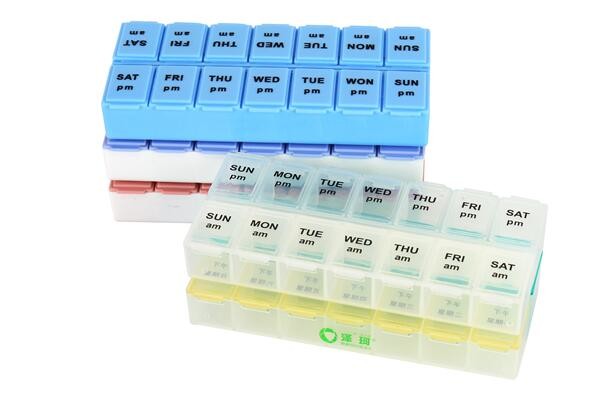 Portable Creative style foldable travel plastic cup with pill case, Random color creative travel cup with pill case for