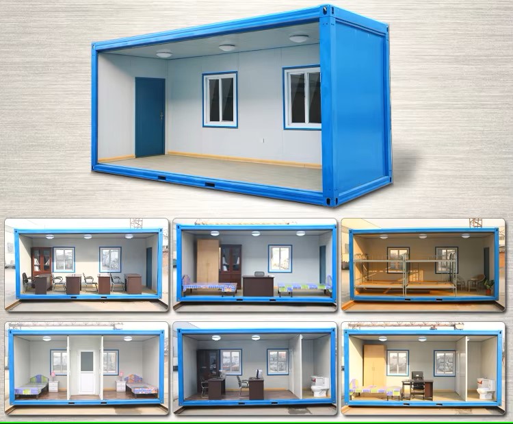 Flat Pack Container House for as Luxury Prefabricated Expandable Villa Home 20ft 30ft 40ft