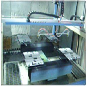 Laptop Shell 5 Axis Reciprocating Spraying Machine Electrostatic Spray