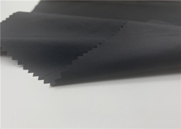 60% Polyester 40% Nylon Soft Ligheweight Downproof 44GSM Cire Finish Fabric For
