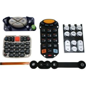 Durable Plastic Keycap Custom Silicone Rubber Keypads