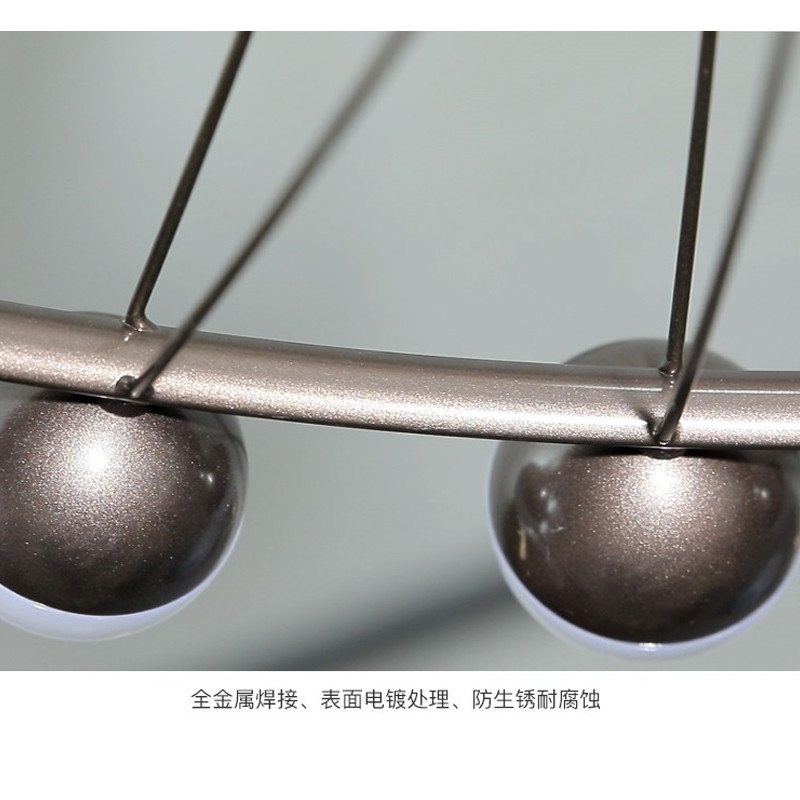Duplex Building Ferris Wheel Large Chandelier Creative Industrial Ring Pendant Light(WH-AP-588)