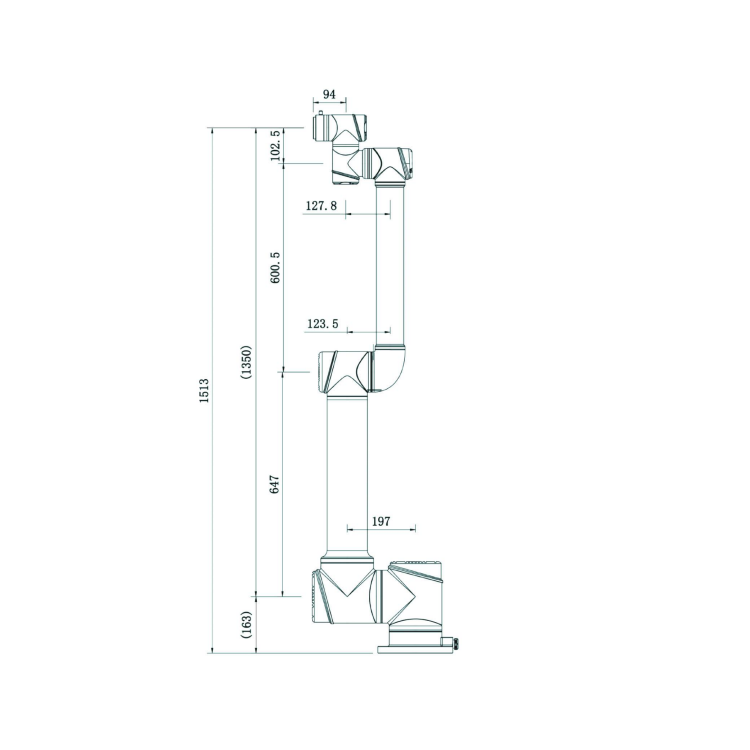 High Payload Cobot Robot AUBO i10 With 10KG Payload 6 Axis Industrial Robotic Arm For Welding Machine
