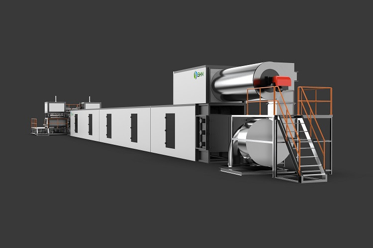 Paddy Nursery Tray Machine Automatic Fiber Process Forming Machines