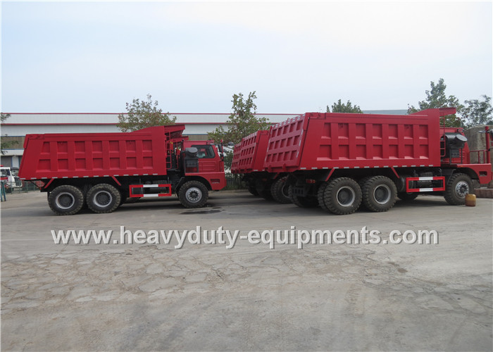 10 wheels HOWO 6X4 Mining Dumper / dump Truck for heavy duty transportation with warranty