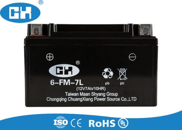 125cc / 150cc Rechargeable Motorcycle Battery Overcharging Protection No