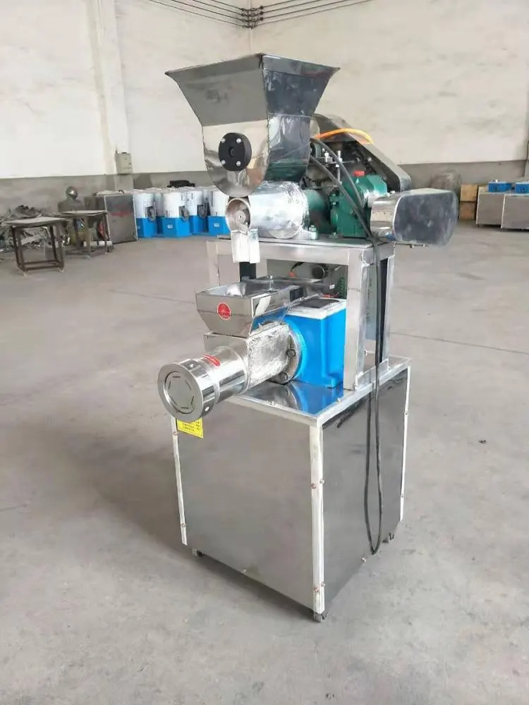 Silver 304 Stainless Steel Electric Macaroni Maker Automatic Noodle Machine 380V 1100W