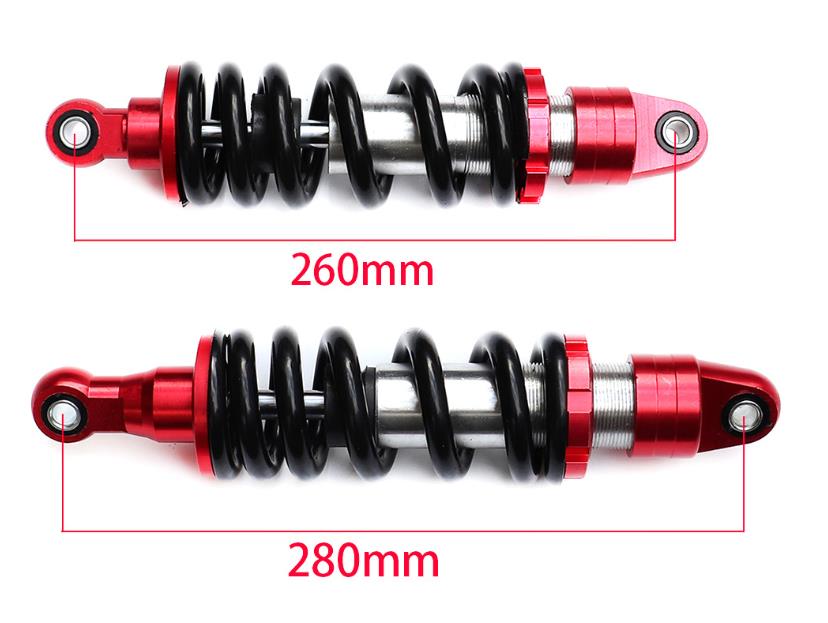 Replace/Repair Purpose Motorcycle Rear Shock Absorber Center Distance Suitable for Aluminum Alloy Construction