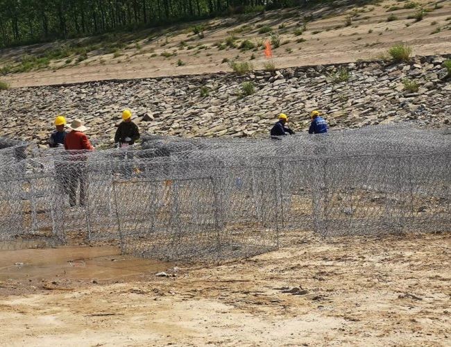 Hexagonal 2mx1mx1m Welded Mesh Gabion Baskets