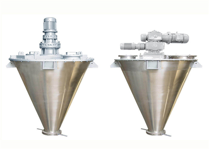 2.2kw 300L Double Screw Conical Mixer / Industrial Flour Mixing Machine