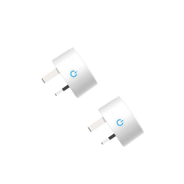  White WIFI Smart Socket Blue LED Indicator FCC Certification Manufactures