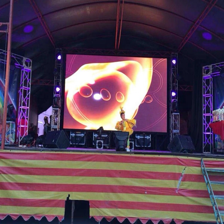 1920Hz Outdoor Rental LED Screen , waterproof LED Panel P3