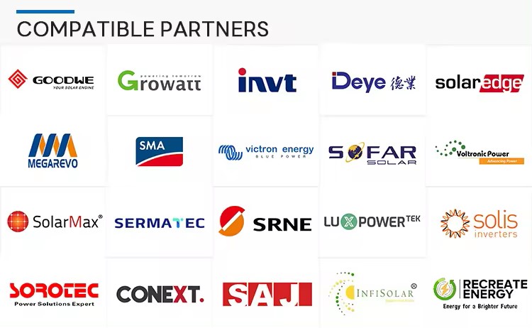 10.24kWh-25.6kWh Home Solar Power Hybrid System with Lithium Battery Europe Stock