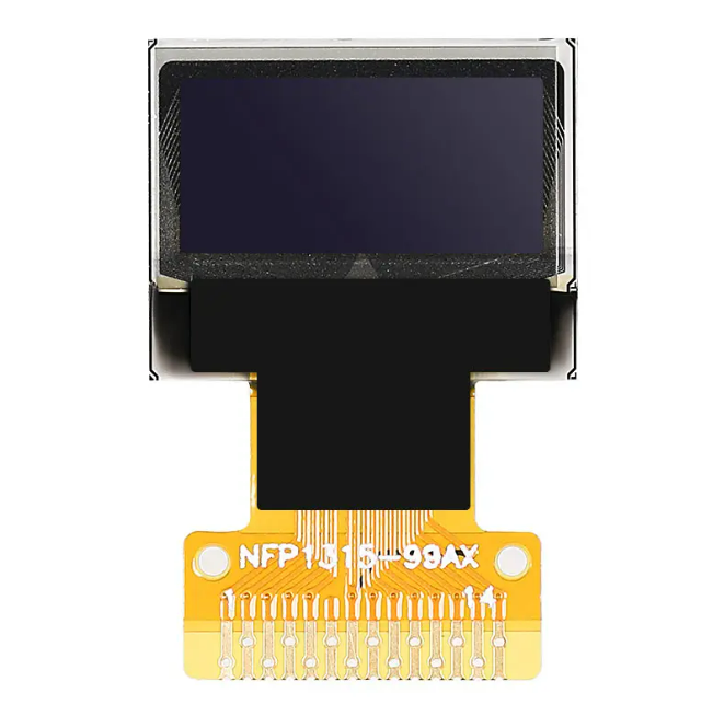 0.49 Inch 64x32 Dots OLED Display Module with 4-wire SPI/I²C Interface and