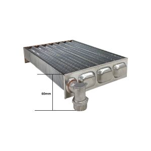 China High Capacity Heat Exchanger for 18-24L+ Water Heaters with Standard 3/4 NPT and 1.0 MPa Pressure Rating on sale