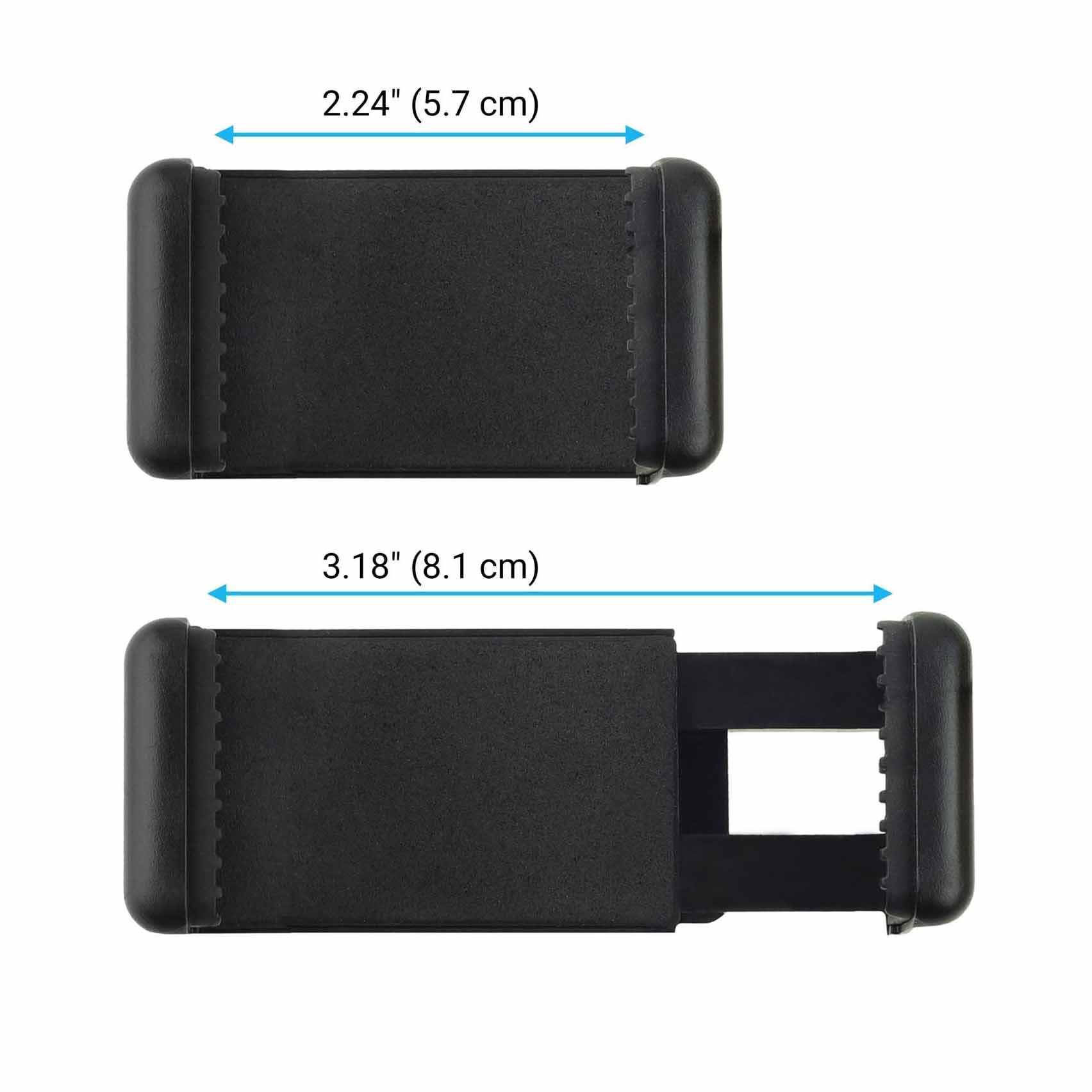 Universal gooseneck phone mount Metal ABS Cell Phone Camera Holder For Tripod