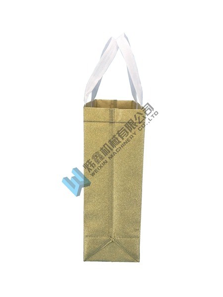 Eco-Friendly 100gsm With gold Glitter Film Non Woven Bag Lamination Bag