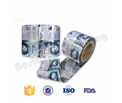 Food grade plastic wrapping roll film for potato chips with Bestar automatic packing machine