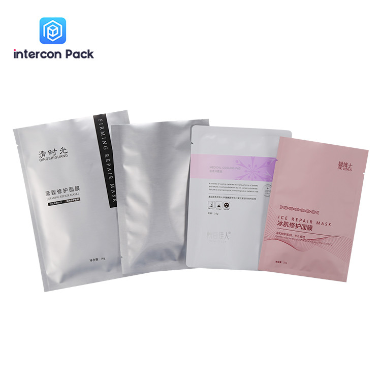 Face Cream Bag Small Cosmetic Sample Sachet Shampoo Kraft Paper Sachet Bag