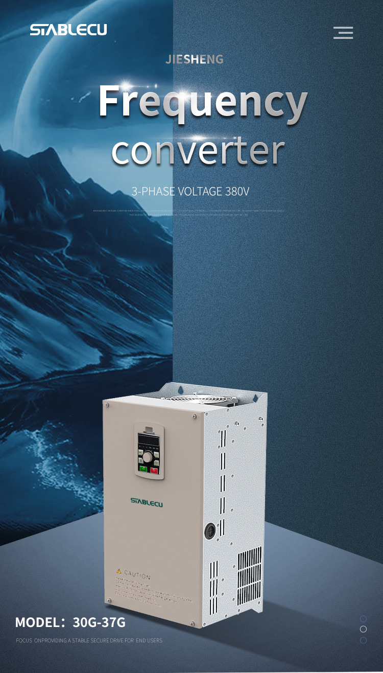 40HP 30KW VFD AC Frequency Inverter 60HZ To 50HZ