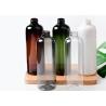 Buy cheap 500ml Clear Amber Black Plastic Lotion Bottle For Skincare Packaging from wholesalers