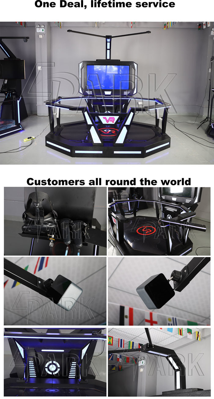 Dancing Shooting Skiing 9D VR Simulator Indoor Game Zone Rock Ship Virtual Reality Equipment