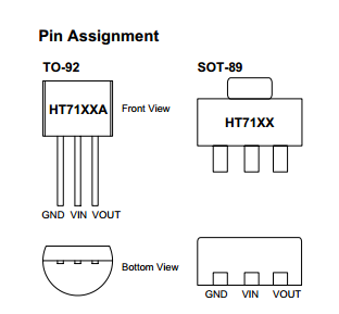 HT7150A-1 High Voltage Regulator bridge type rectifier diode bridge rectifier diode