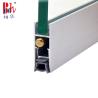 Buy cheap 17*45mm Automatic Door Bottom Seals Aluminium Weatherstrips For Grass Door from wholesalers