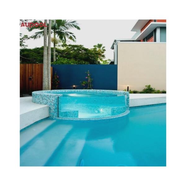 High Light Transmission Rectangle Acrylic Glass Swimming Pool for Underground